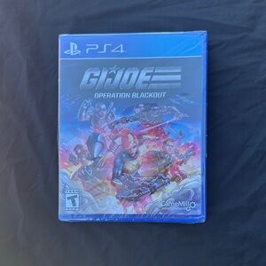Sony PS4 Game - G.I. Joe: Operation Blackout - Blue Cover